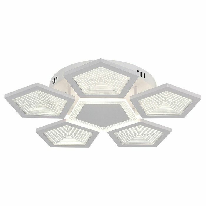 Потолочная люстра LED LAMPS 81163 (акрил, цвет белый) - купить Потолочные люстры по цене 7905.0