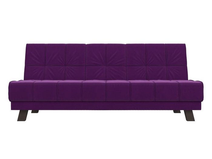 Прямой диван-кровать Винсент фиолетового цвета - купить Прямые диваны по цене 29999.0