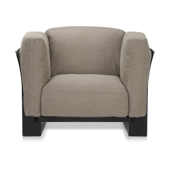 Кресло Pop Duo серого цвета - купить Интерьерные кресла по цене 187516.0