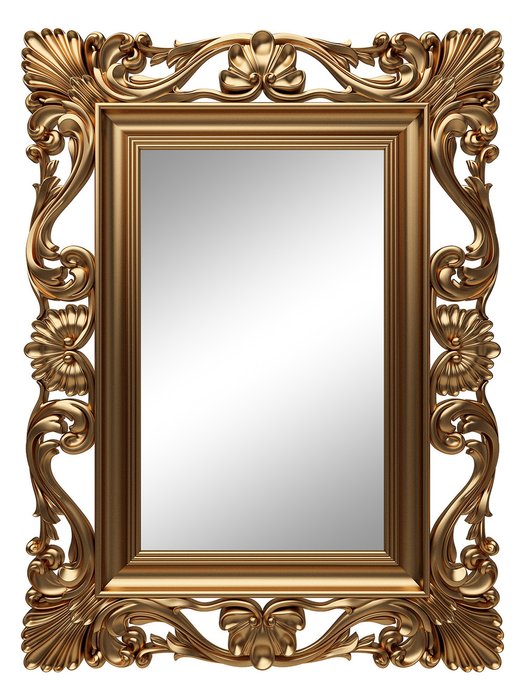 Напольное зеркало Дэгни Золото металлик (S)