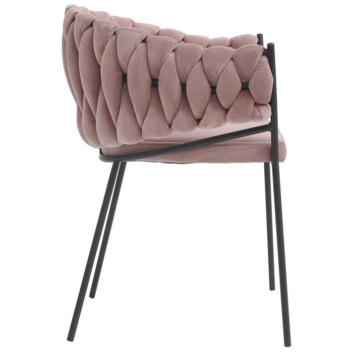 Стул Llind розового цвета - лучшие Обеденные стулья в INMYROOM