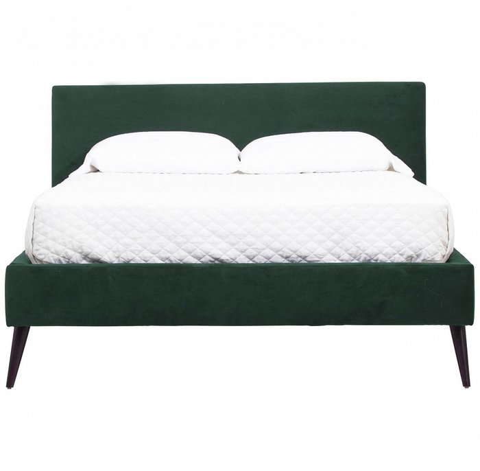 Кровать Pola зеленого цвета 160х200 