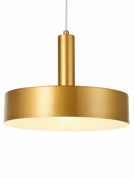 Подвесной светильник LOFT LUX 71028/1P GOLD SATIN_уценка (металл, цвет золото) - лучшие Подвесные светильники в INMYROOM