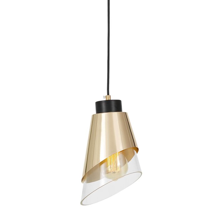 Подвесной светильник Lumina Deco Fabro LDP 7013-1 F.GD+PR