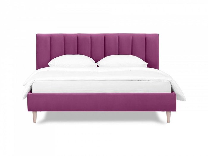 Кровать Queen II Sofia L 160х200 пурпурного цвета - купить Кровати для спальни по цене 63720.0
