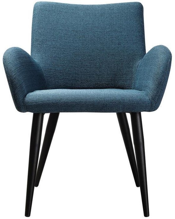 Стул Henrik Сканди Блю Арт синего цвета  - купить Обеденные стулья по цене 10990.0