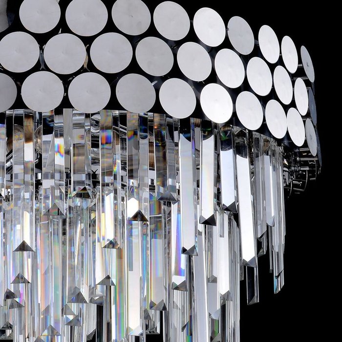 Хрустальная люстра 77378-0.3-500 CH (хрусталь, цвет прозрачный) - лучшие Потолочные люстры в INMYROOM