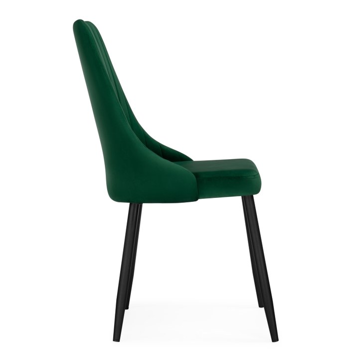 Стул Kora зеленого цвета - лучшие Обеденные стулья в INMYROOM