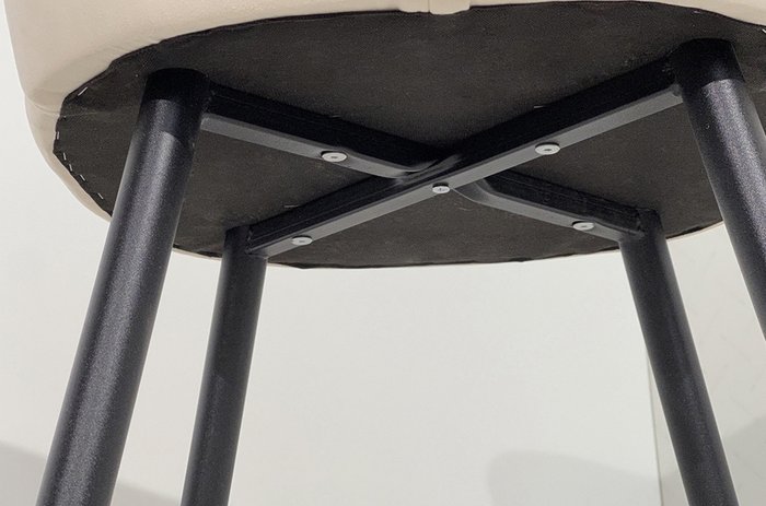 Стул Ричард серо-бежевого цвета - лучшие Обеденные стулья в INMYROOM