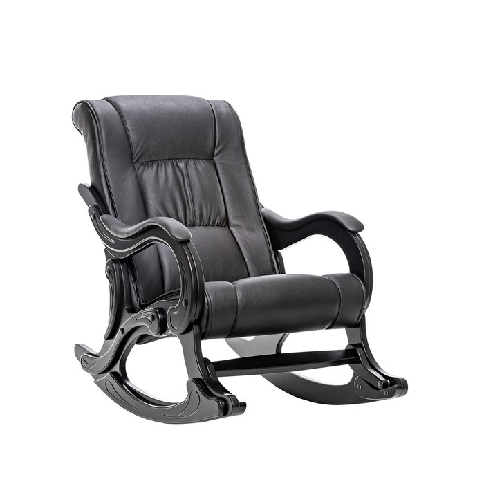Кресло-качалка Модель 77 с отделкой Dundi 108 - лучшие Интерьерные кресла в INMYROOM