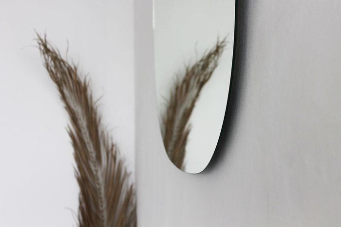 Настенное зеркало Abstract C 80х80 с каркасом из мдф - лучшие Настенные зеркала в INMYROOM