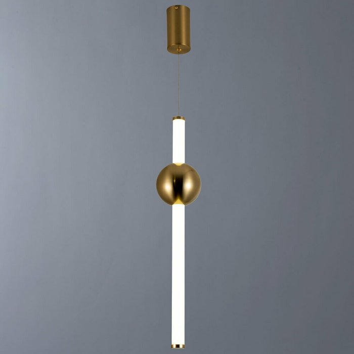 Подвесной светильник Cliff золотого цвета - купить Подвесные светильники по цене 14490.0