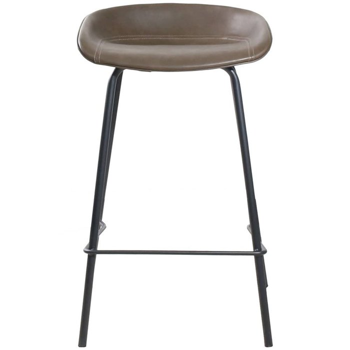 Полубарный стул Loft коричневого цвета - купить Барные стулья по цене 13190.0