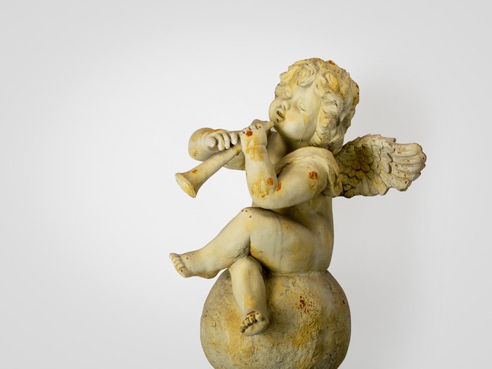 Статуэтка напольная "Ангел с дудкой" - купить Фигуры и статуэтки по цене 14470.0