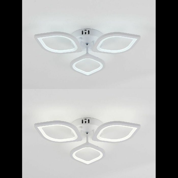Потолочный светильник SIMPLY LED LAMPS 81404 (акрил, цвет белый) - лучшие Потолочные светильники в INMYROOM