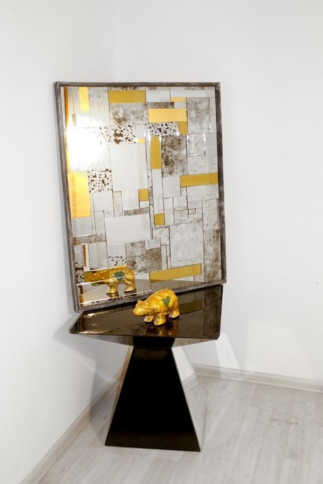 Настенное зеркало "Fabrizio silver" - купить Настенные зеркала по цене 50900.0