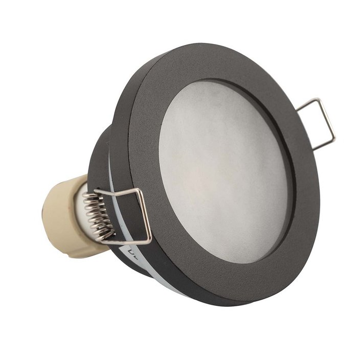 Встраиваемый светильник DK3012-BK (металл, цвет белый) - лучшие Встраиваемые споты в INMYROOM