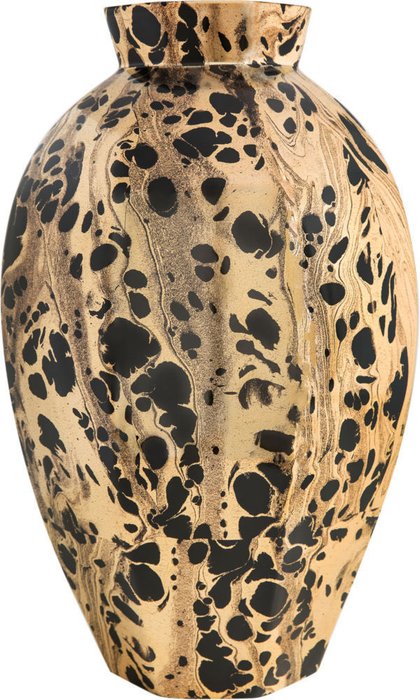 Ваза настольная керамическая Leopard big