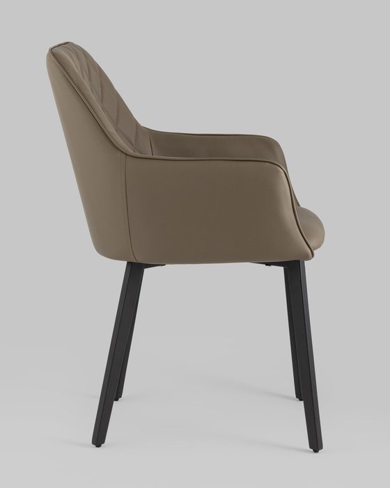 Стул Прайм коричневого цвета - лучшие Обеденные стулья в INMYROOM