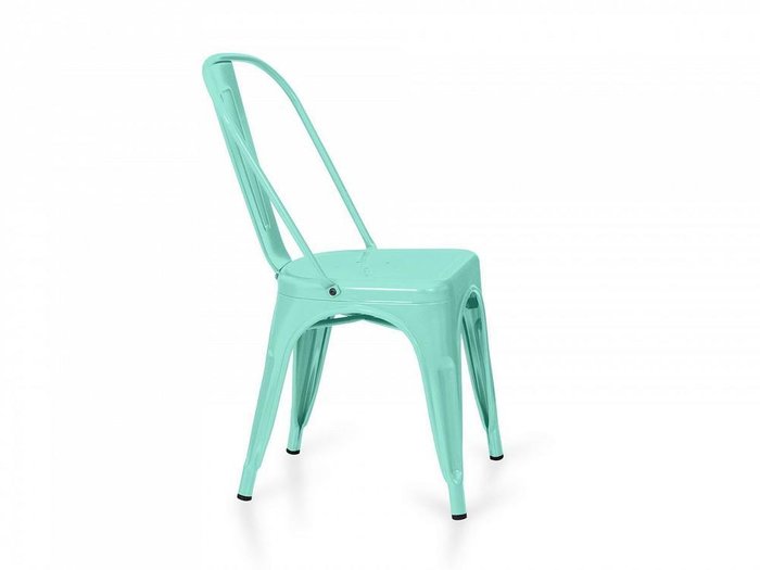 Стул Tolix бирюзового цвета  - лучшие Обеденные стулья в INMYROOM