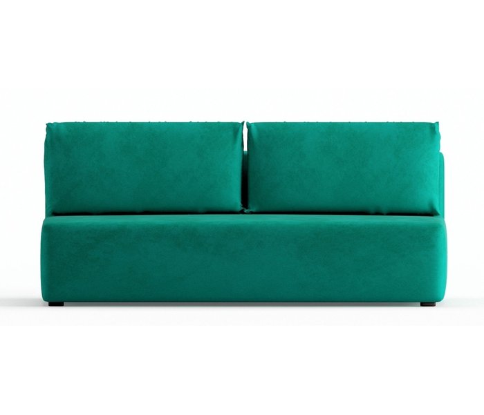 Диван-кровать из велюра Daimond бирюзового цвета - купить Прямые диваны по цене 23290.0