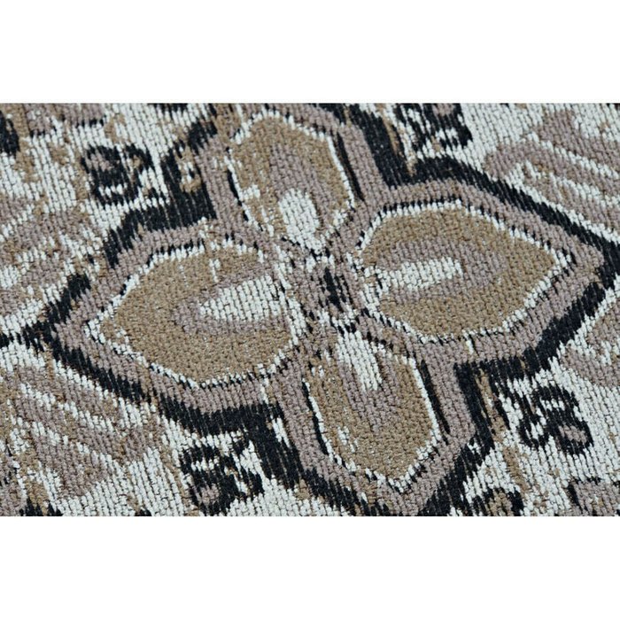 Ковер из полиэстера и хлопка 120x180 бежевого цвета - купить Ковры по цене 13563.0