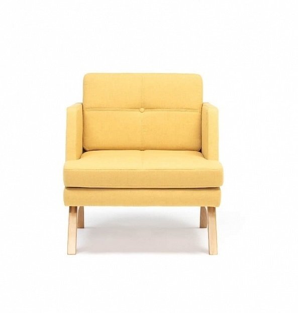 Кресло Trigga желтого цвета