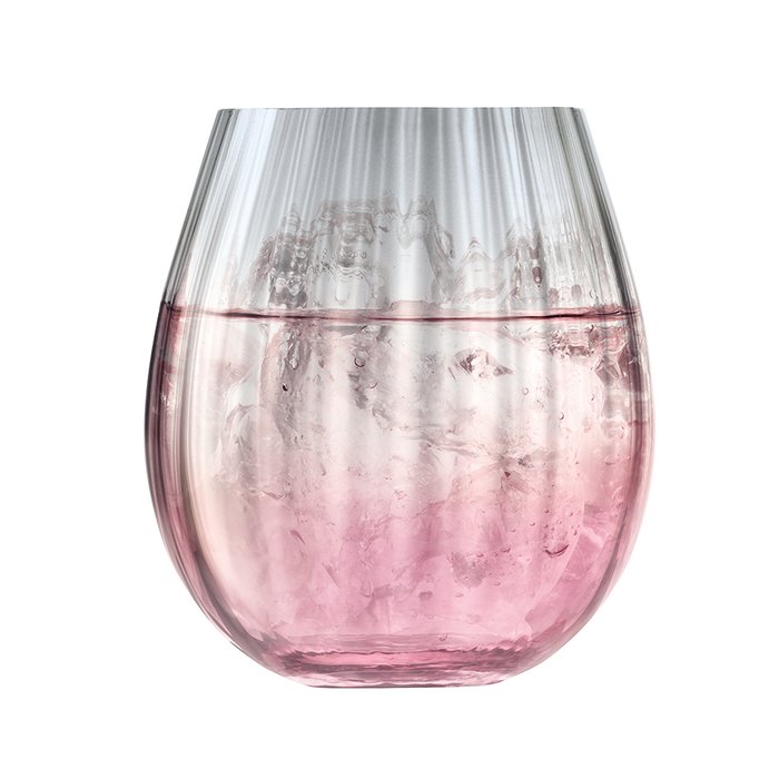 Набор из двух стаканов Dusk розового цвета - лучшие Аксессуары для кухни в INMYROOM