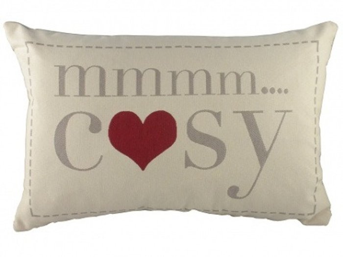 Подушка с надписью Cozy Подушка с надписью Cozy