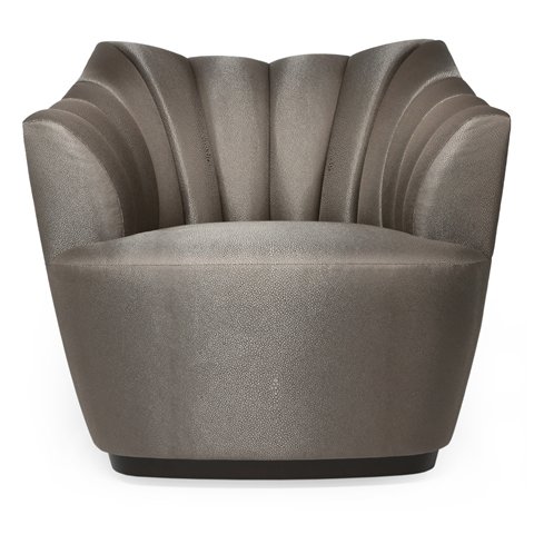 Кресло Sloan серого цвета