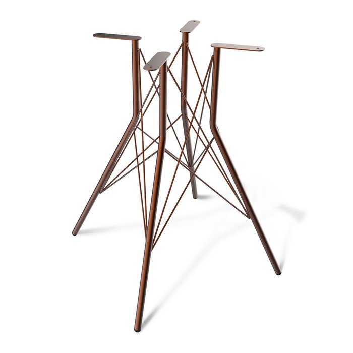 Обеденный стол Francis коричневого цвета - лучшие Обеденные столы в INMYROOM