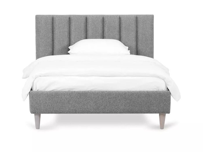 Кровать Prince Louis L 120х200 серого цвета  - лучшие Кровати для спальни в INMYROOM