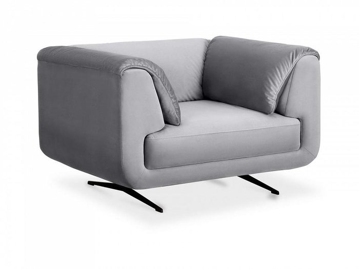 Кресло Marsala серого цвета - купить Интерьерные кресла по цене 94680.0