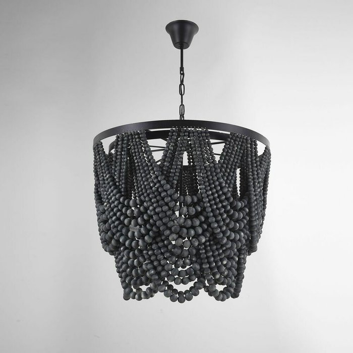 Люстра Amelia Wood Bead Chandelier Люстра Amelia Wood Bead Chandelier