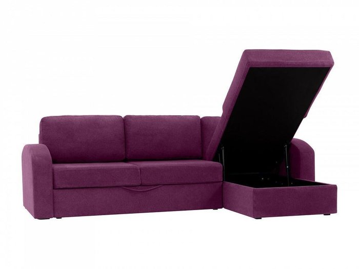 Угловой диван Peterhof пурпурного цвета - лучшие Угловые диваны в INMYROOM