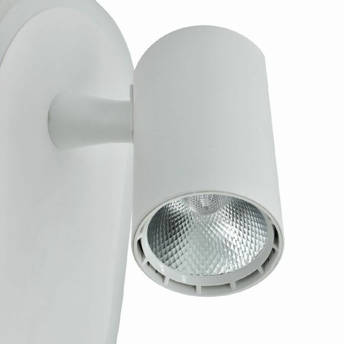 Спот Omega 10222/2LED White (металл, цвет белый) - лучшие Накладные споты в INMYROOM Спот Omega 10222/2LED White (металл, цвет белый) - лучшие Накладные споты в INMYROOM