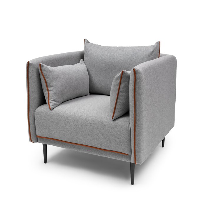 Кресло Staten серого цвета - купить Интерьерные кресла по цене 39000.0