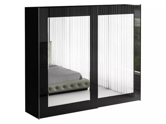 Шкаф-купе Kristal с зеркальным фасадом - купить Шкафы-купе по цене 270690.0