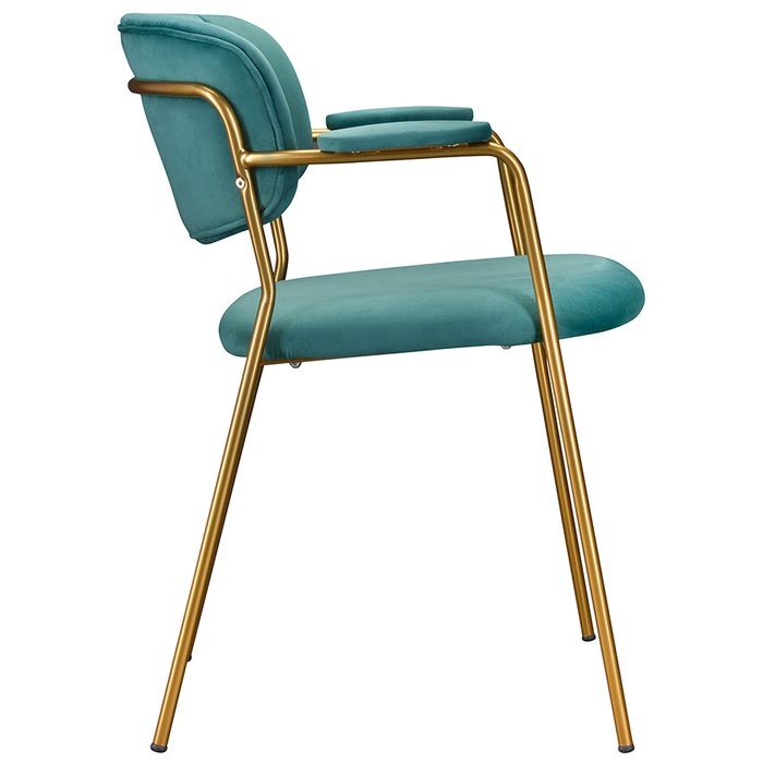 Стул Eirill зеленого цвета - лучшие Обеденные стулья в INMYROOM