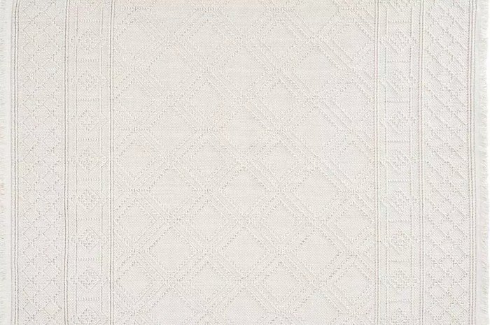 Ковер Bohem Choco 100x200 бежевого цвета