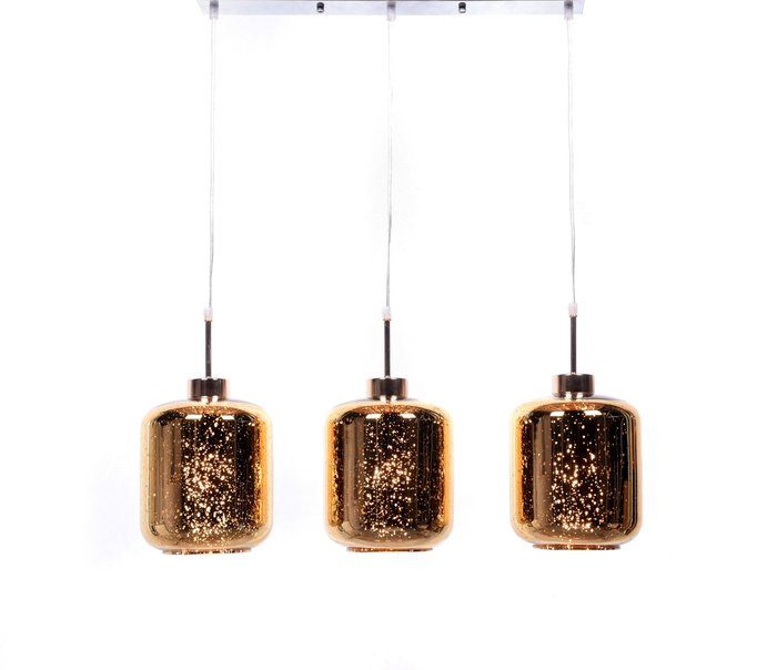 Подвесная люстра Alacosmo золотого цвета - купить Подвесные люстры по цене 13450.0
