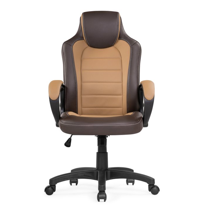 Компьютерное кресло  Kadis бежево-коричневого цвета - купить Офисные кресла по цене 12530.0