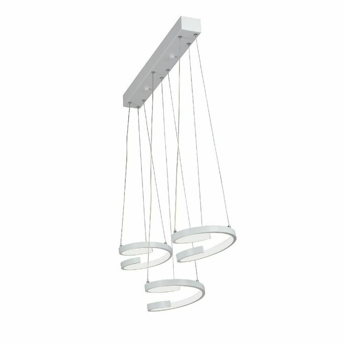 Подвесной светильник V3047-0/3S (металл, цвет белый) - купить Подвесные светильники по цене 14400.0