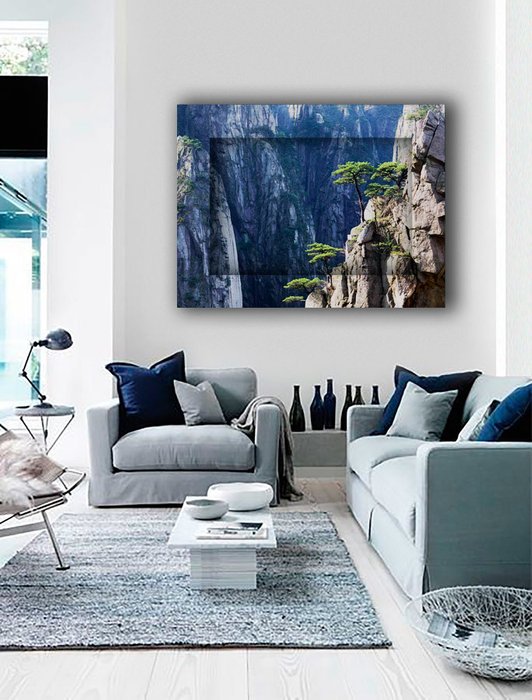 Картина Гора Хуаншань с Арт рамой 80х100 - купить Картины по цене 11990.0