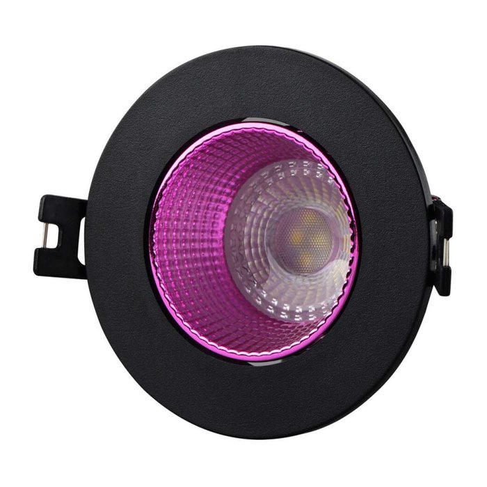 Встраиваемый светильник DK3020BPI DK3061-BK+PI (пластик, цвет розовый)