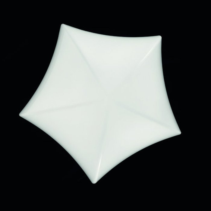 Подвесной светильник Vistosi PENTA из муранского стекла матового белого цвета - купить Подвесные светильники по цене 31690.0