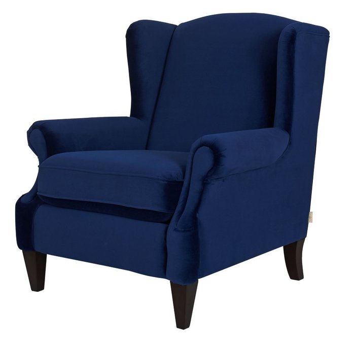 Кресло Triumph темно-синего цвета  - купить Интерьерные кресла по цене 62000.0
