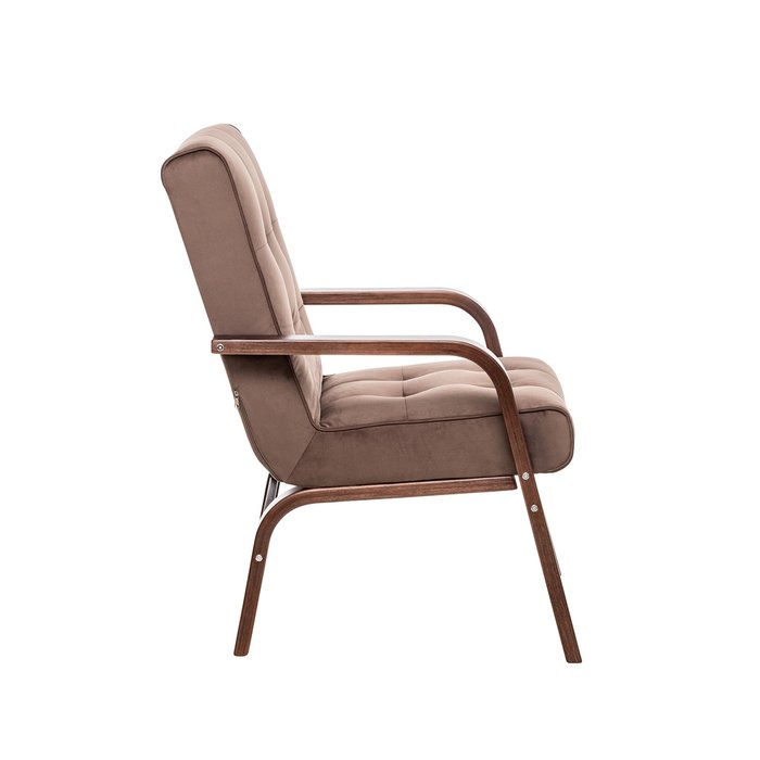 Кресло Модена коричневеого цвета - лучшие Интерьерные кресла в INMYROOM