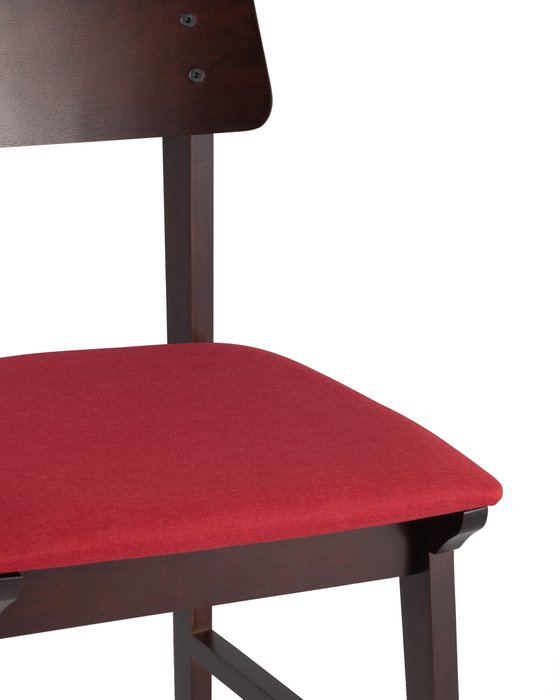Стул Oden красного цвета - купить Обеденные стулья по цене 10890.0