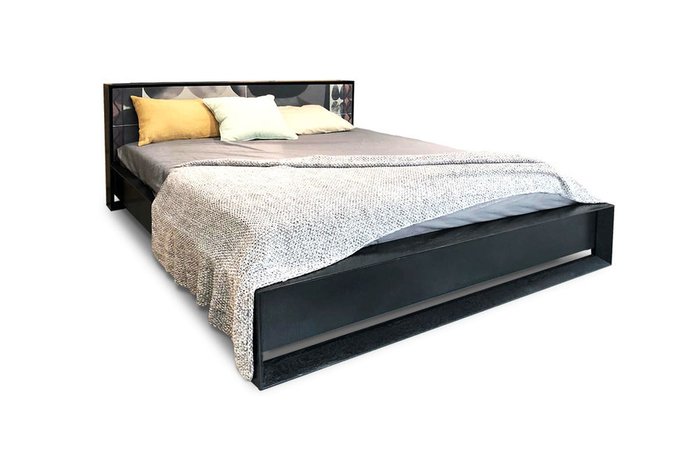 Кровать Extera 140х200 черного цвета